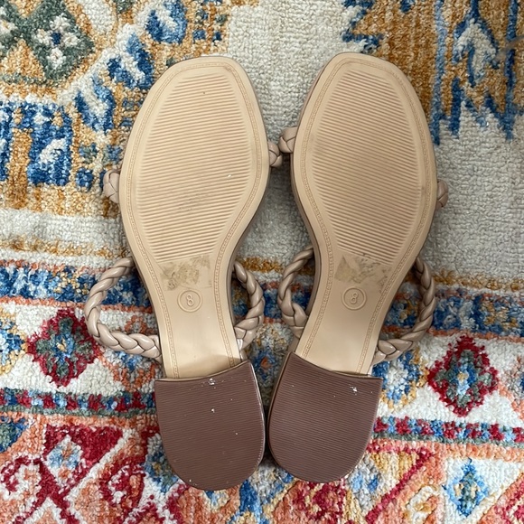 Sincerely Jules Braided Sandals size 8 - Picture 3 of 4